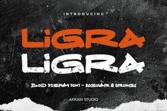 The Ligra Font for Modern, Creative Projects
