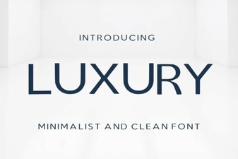 Elegant Font Designs for Luxury Branding