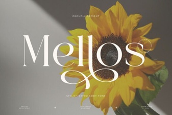 Mellos Font: Design Ideas and Creative Applications